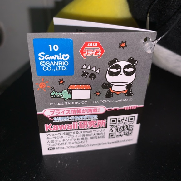 Last ONE‼️New⭐️18in Super Big Bad Badtz-Maru Napping Pose Japan Exclusive Plush - Picture 8 of 10